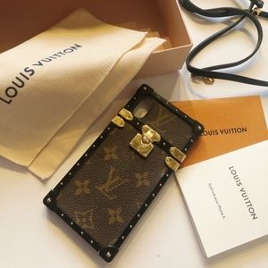 Louis Vuitton IPhone X Case w/ strap